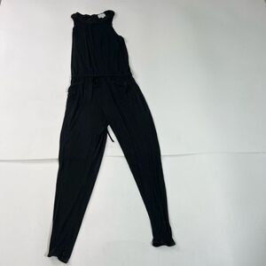 Black Feel The Piece by Terre Jacobs Romper Womens M/L  Sleeveless Jumpsuit